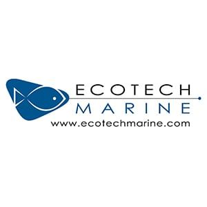 blue and black Ecotech Marine logo