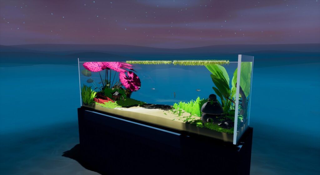 Screenshot of Fish Game aquarium simulator